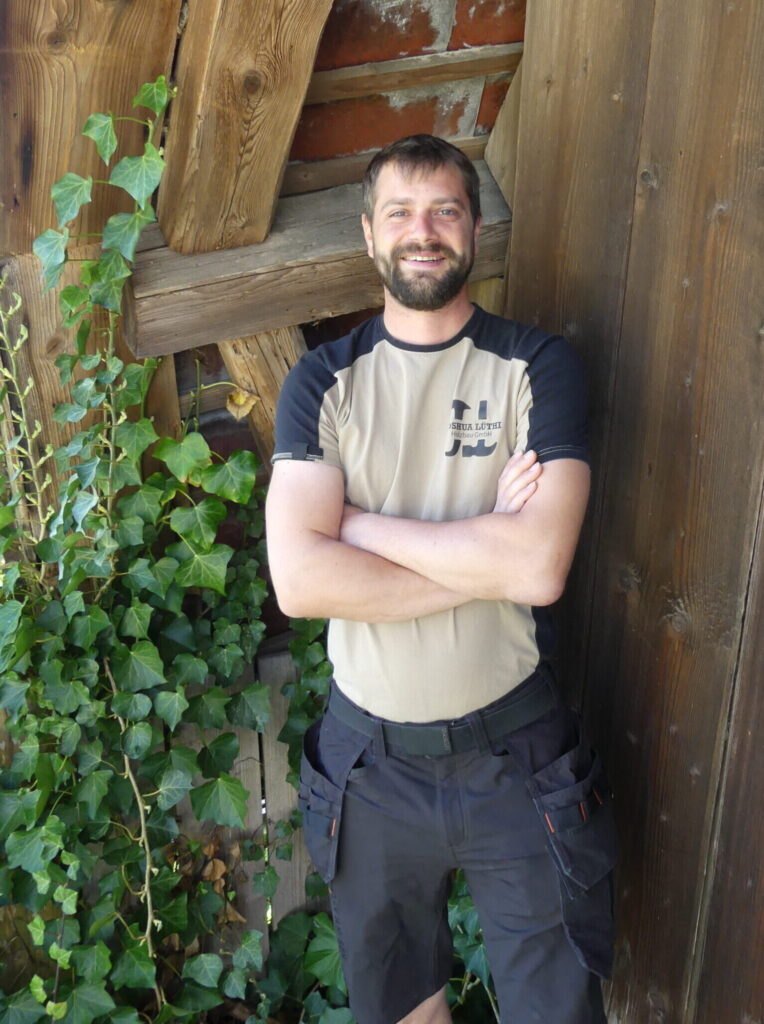 Profilbild Marius Rüegg, Zimmermann und Drohnenpilot