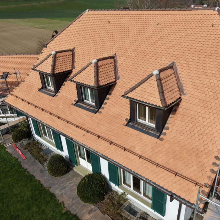 Neu eigedecktes Dach