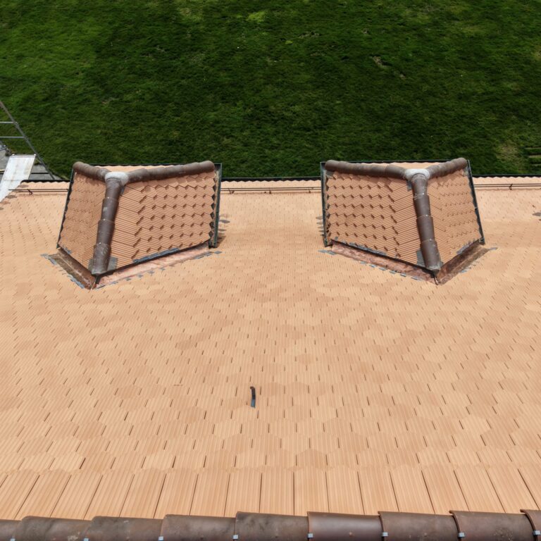 Neu eigedecktes Dach