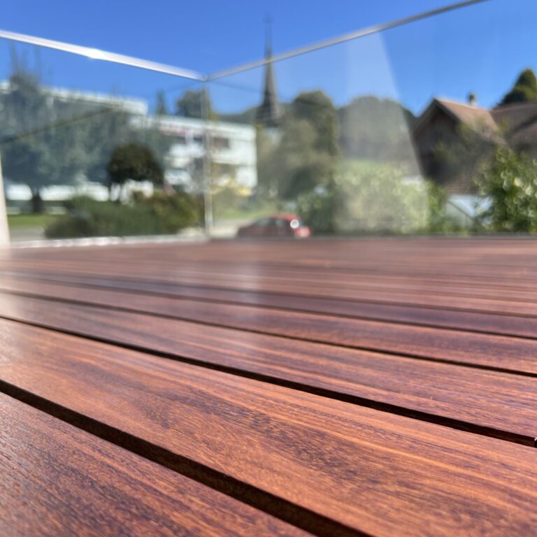 Auffrischung Terrassenboden